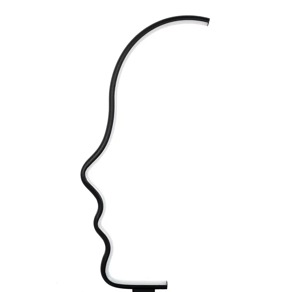 Bordslampa - FACE TABLE, svart - produktbild av Bordslampor från King Home | Arvande