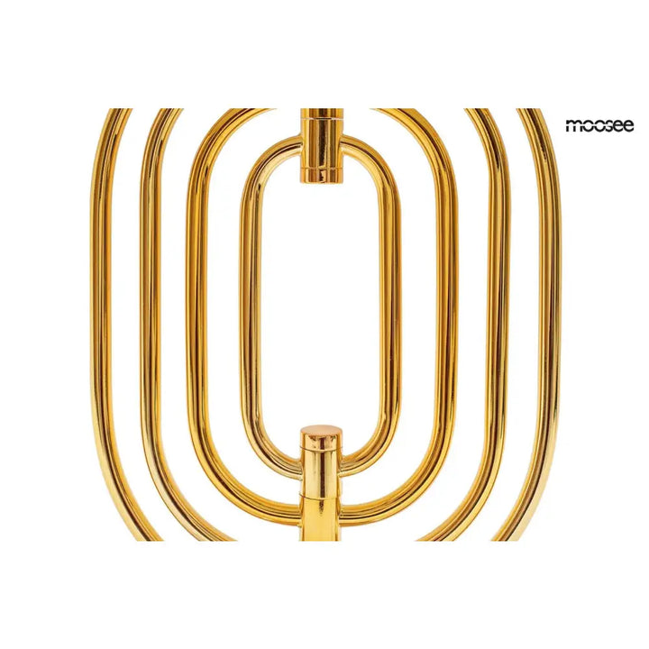 Bordslampa MOOSEE - BOTTEGA, vit/guld – produktbild av Bordslampor från Moosee | Arvande