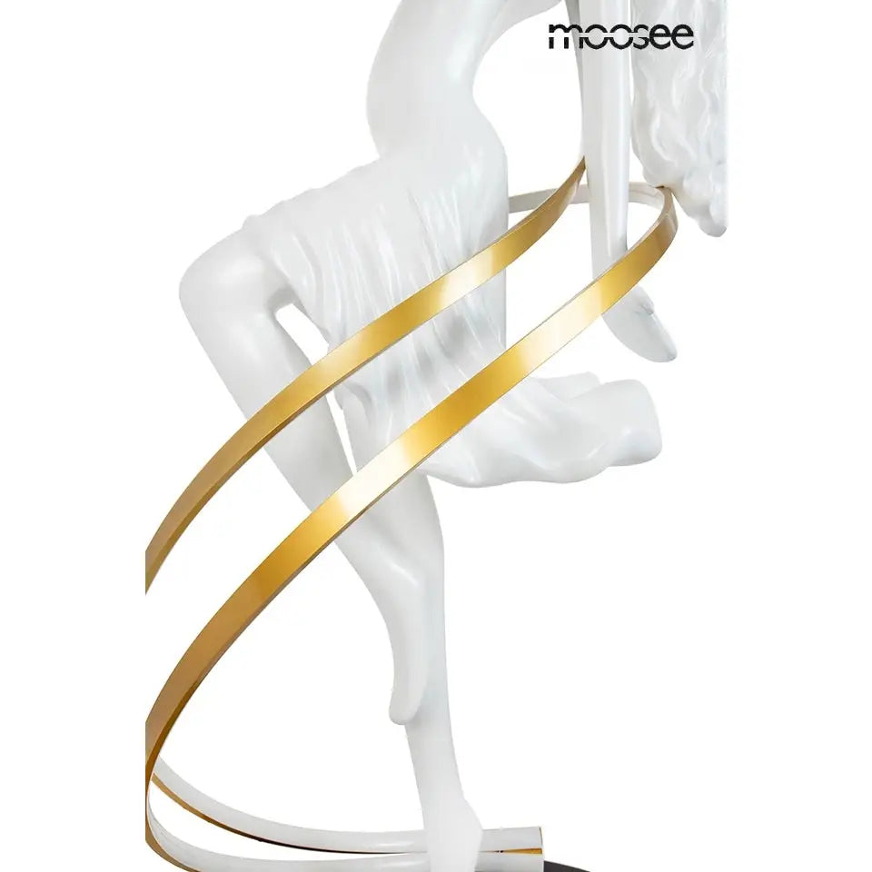 Golvlampa MOOSEE - DANCING QUEEN, vit – produktbild av Golvlampor från Moosee | Arvande