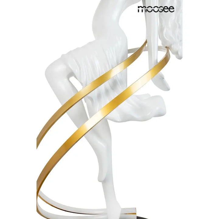 Golvlampa MOOSEE - DANCING QUEEN, vit – produktbild av Golvlampor från Moosee | Arvande