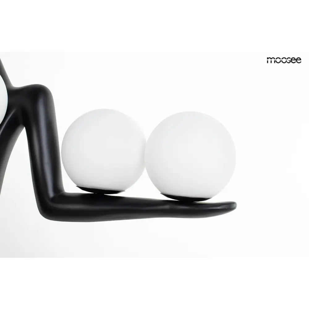 Golvlampa MOOSEE - HUMAN DREAMER, svart – produktbild av Golvlampor från Moosee | Arvande