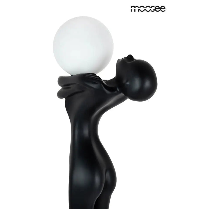 Golvlampa MOOSEE - HUMAN MOON, svart - produktbild av Golvlampor från Moosee | Arvande
