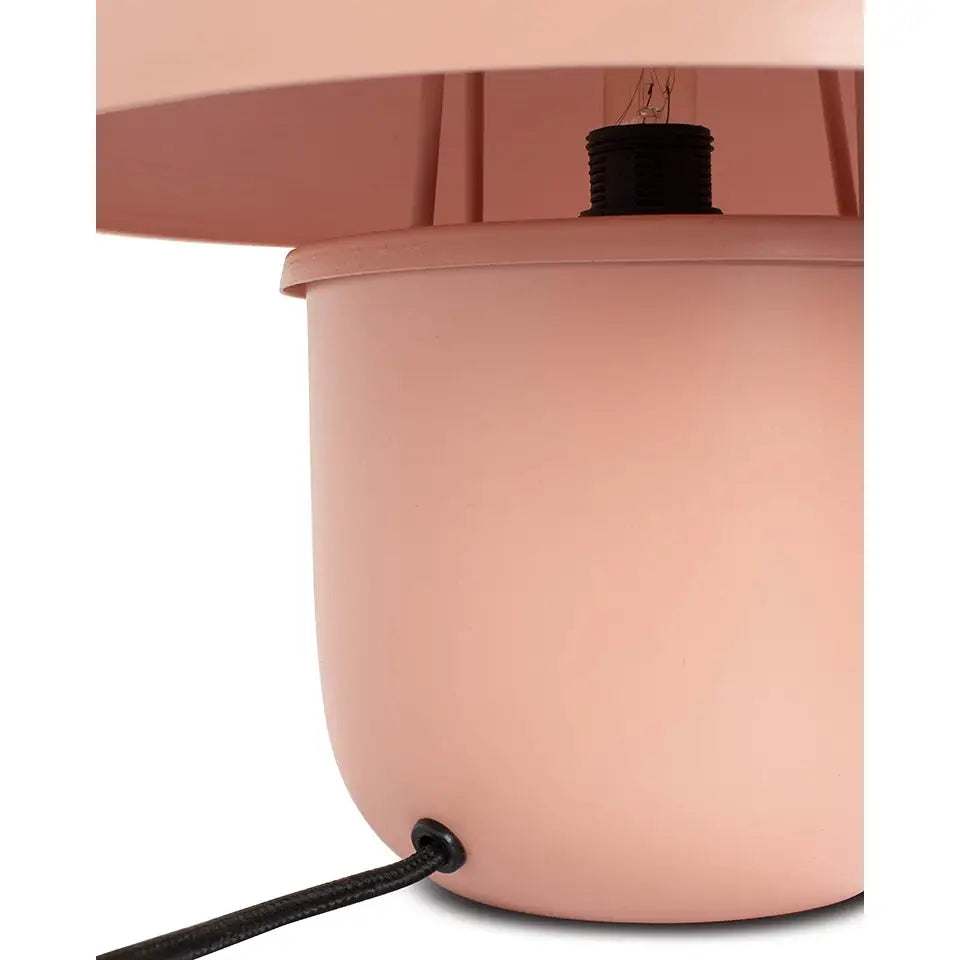 KARE bordslampa MUSHROOM 27 cm persikofärg - produktbild av Nyheter KINGHOME ej översatt från Kare Design | Arvande