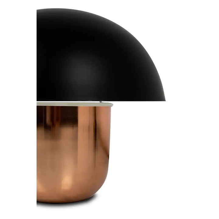 KARE bordslampa MUSHROOM koppar / svart 44 cm - produktbild av Nyheter ej översatt från Kare Design | Arvande