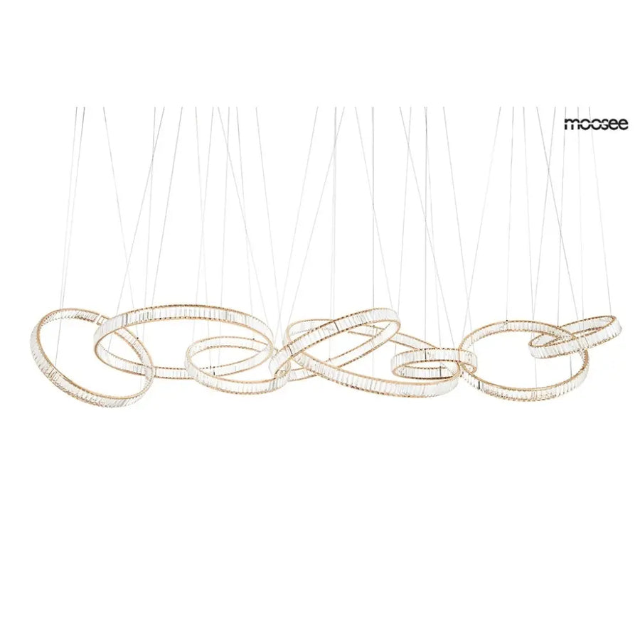 Taklampa - LIBERTY LINE 8, guld – produktbild av Nyheter från Moosee | Arvande