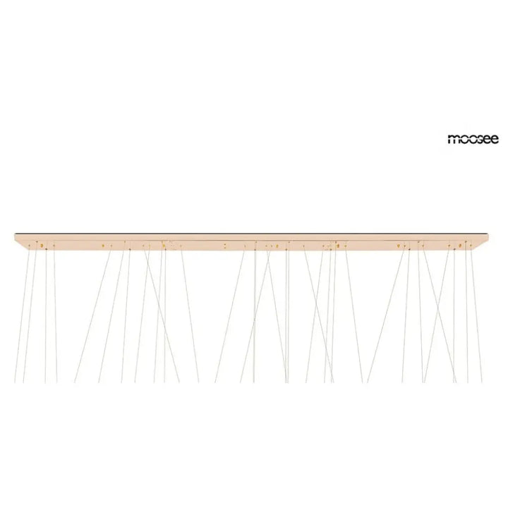 Taklampa - LIBERTY LINE 8, guld – produktbild av Nyheter från Moosee | Arvande