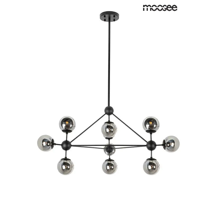 Taklampa MOOSEE - ASTRIFERO 10, svart - produktbild av Taklampor från Moosee | Arvande