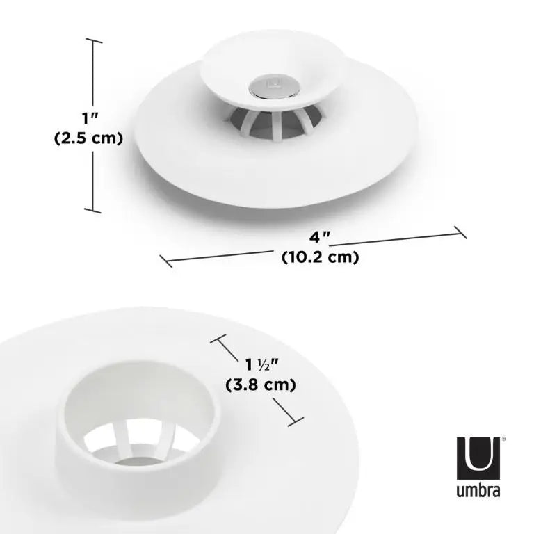 Badkarspropp UMBRA - FLEX, vit - produktbild av Inredning från Umbra | Arvande