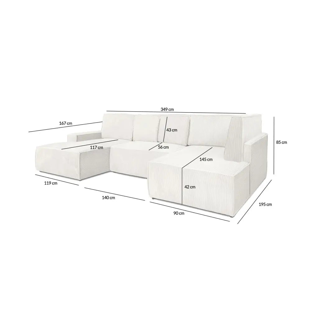Bäddsoffa - PILLOW C2 140, valbart tyg & färg (grupp 2) - produktbild av Special order items från King Home | Arvande
