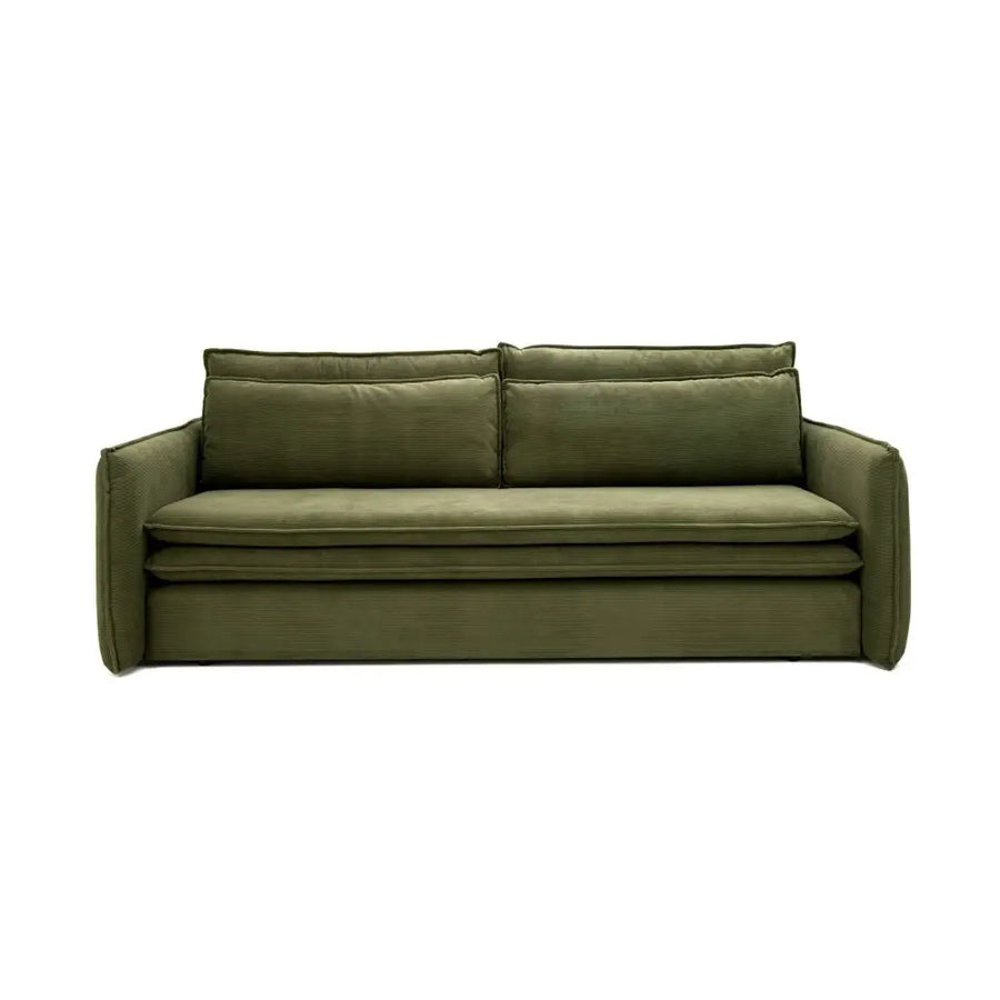 Bäddsoffa - SENSE SLIM, olivgrön - produktbild av [MGO] Import King Home från King Home | Arvande