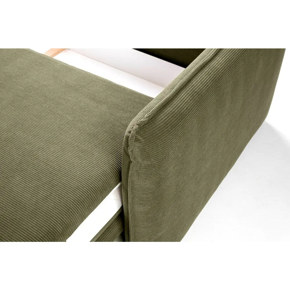 Bäddsoffa - SENSE SLIM, olivgrön - produktbild av [MGO] Import King Home från King Home | Arvande
