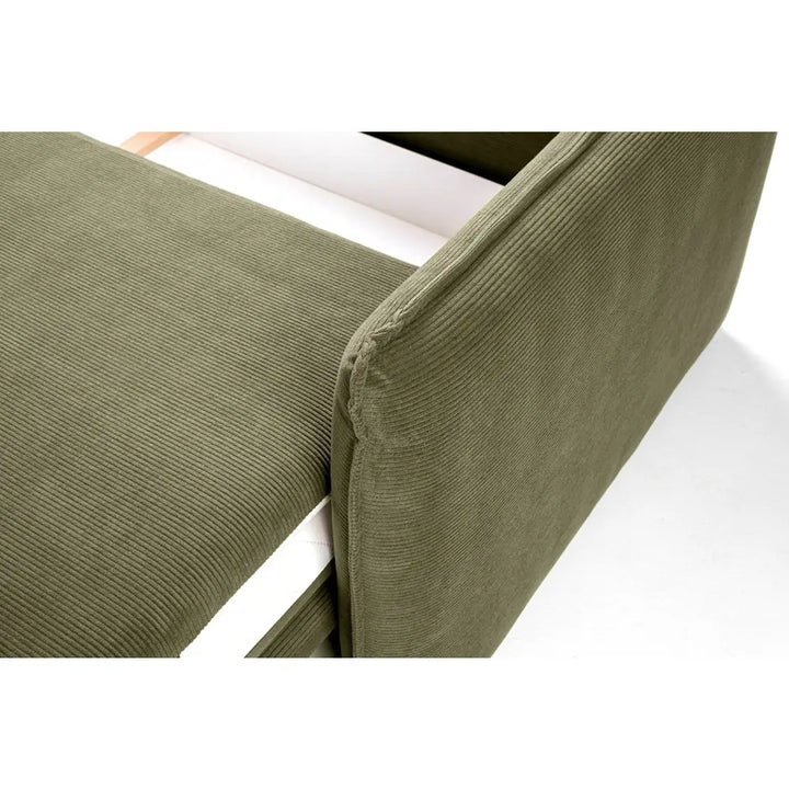 Bäddsoffa - SENSE SLIM, olivgrön - produktbild av [MGO] Import King Home från King Home | Arvande