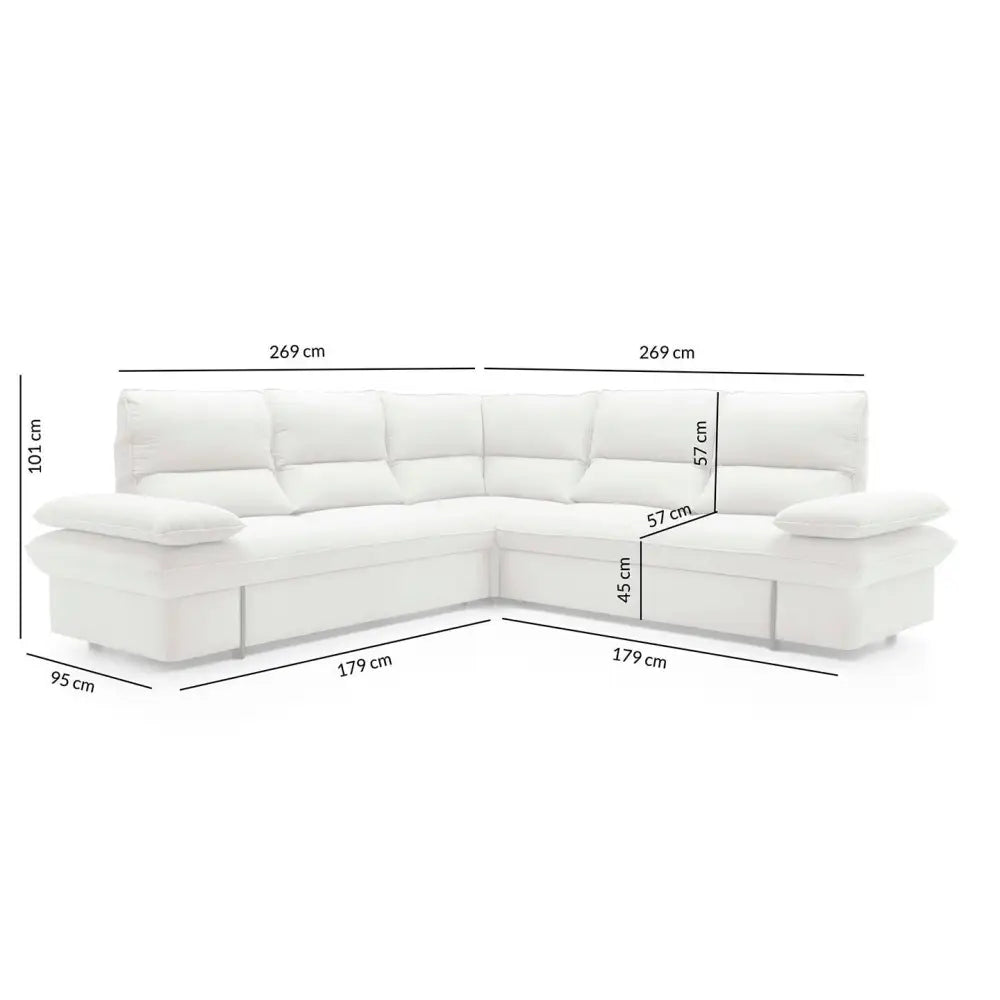 Bäddsoffa - SOFIA, valbart tyg & färg (grupp 1) - produktbild av Special order items från King Home | Arvande