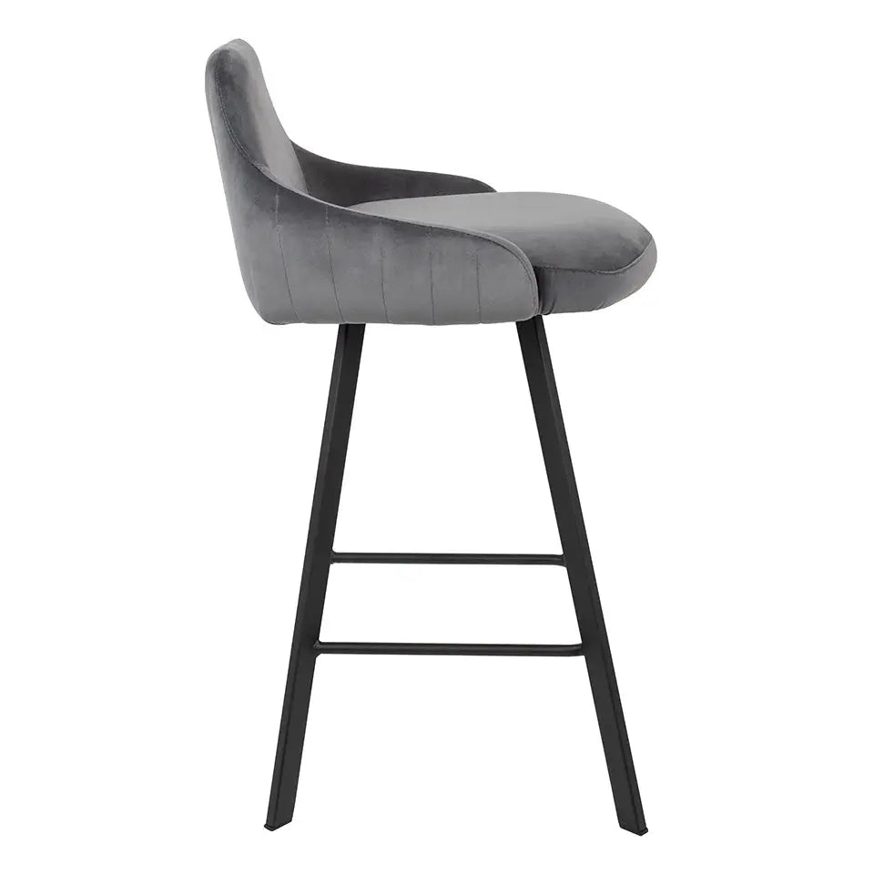 Barstol - CANVA, grå - produktbild av [MGO] Import King Home från King Home | Arvande
