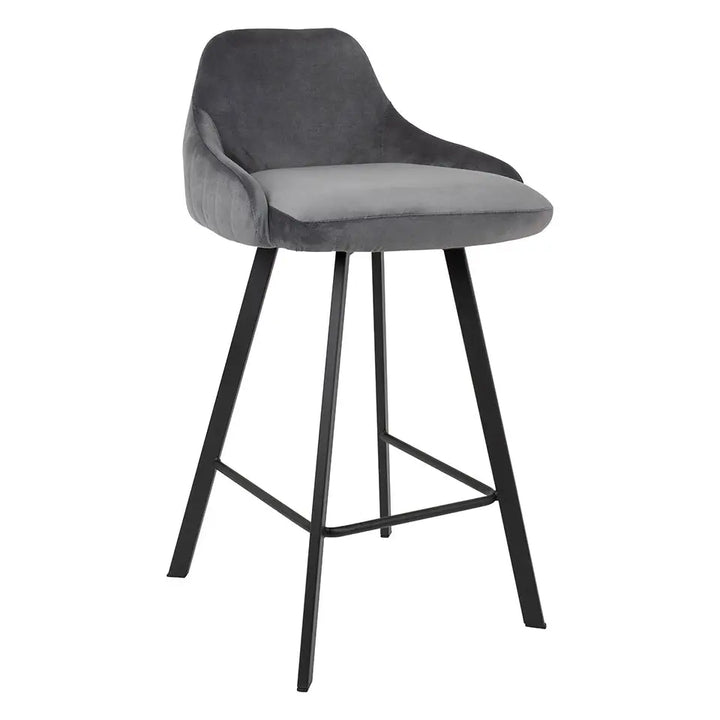 Barstol - CANVA, grå - produktbild av [MGO] Import King Home från King Home | Arvande