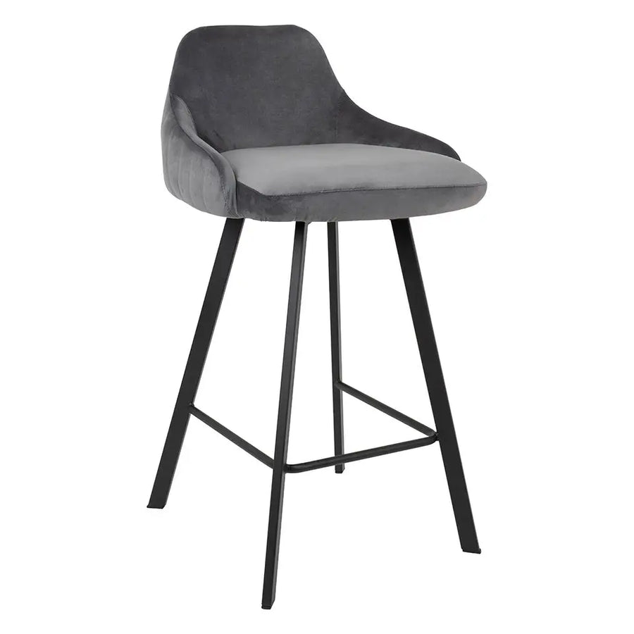 Barstol - CANVA, grå - produktbild av [MGO] Import King Home från King Home | Arvande