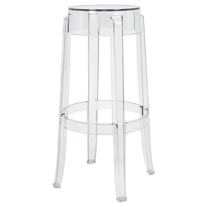Barstol - CHARLES 76, transparent - produktbild av [MGO] Import King Home från King Home | Arvande