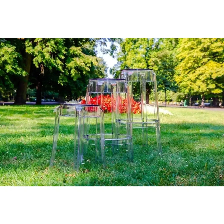 Barstol - CHARLES 76, transparent - produktbild av [MGO] Import King Home från King Home | Arvande