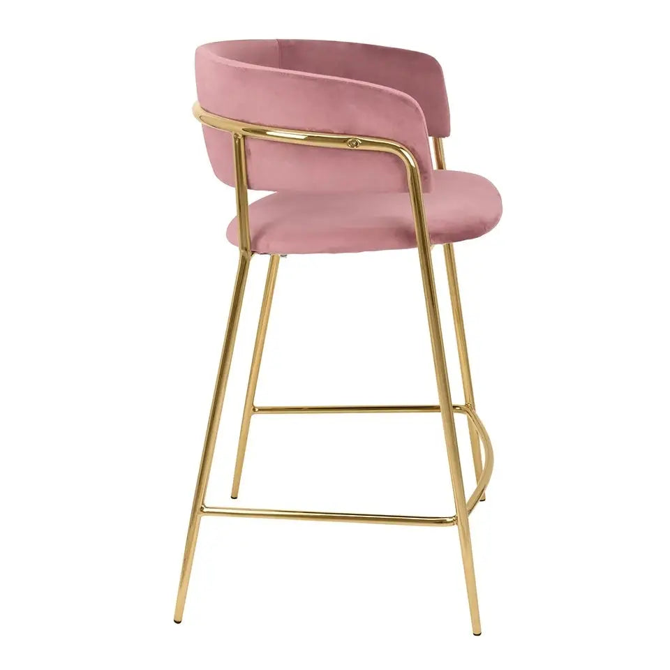 Barstol - DELTA 65, rosa - produktbild av [MGO] Import King Home från King Home | Arvande