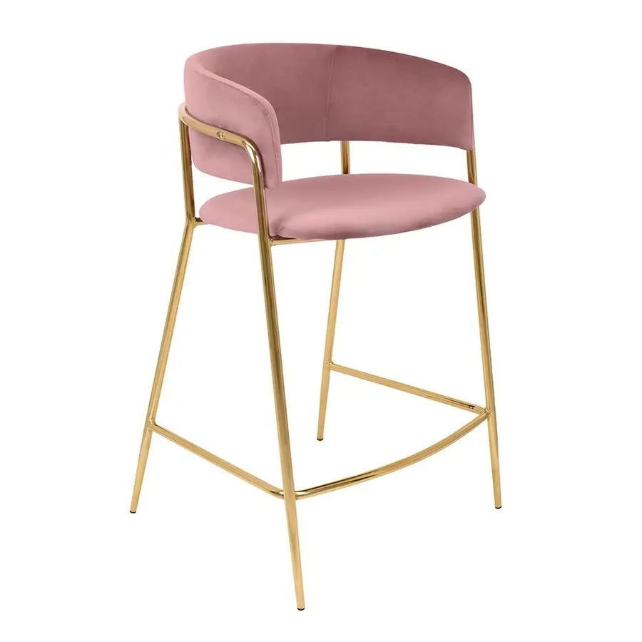 Barstol - DELTA 65, rosa - produktbild av [MGO] Import King Home från King Home | Arvande