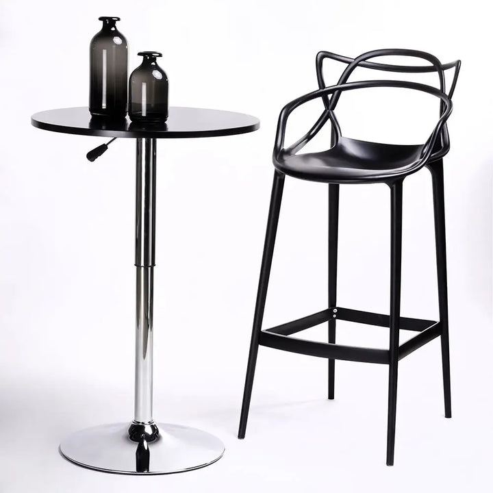 Barstol - HILO PREMIUM, 75 cm, svart - produktbild av Nyheter ej översatt från King Home | Arvande