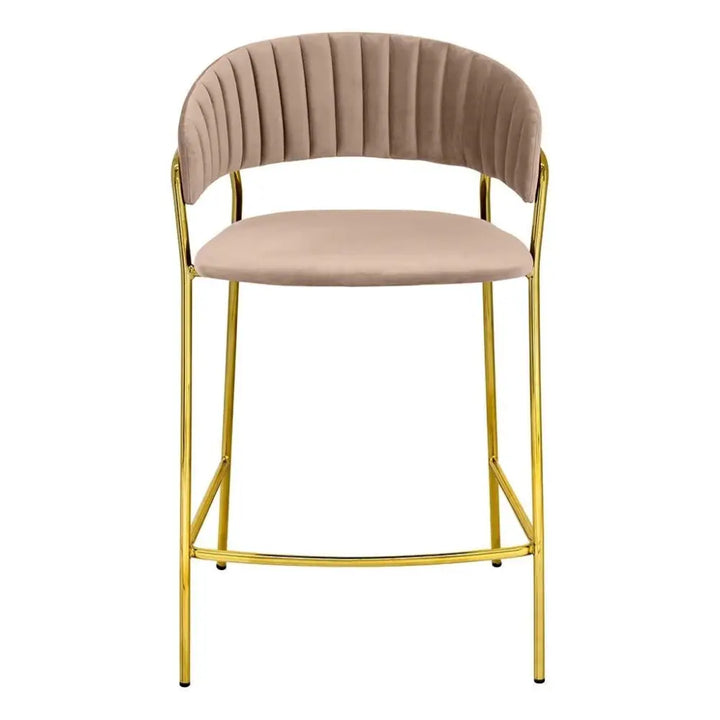 Barstol - MARGO 65, khaki/beige - produktbild av Nyheter ej översatt från King Home | Arvande