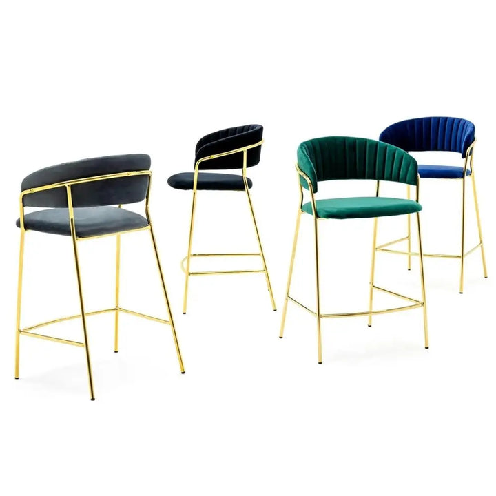 Barstol - MARGO 65, svart/guld - produktbild av [MGO] Import King Home från King Home | Arvande