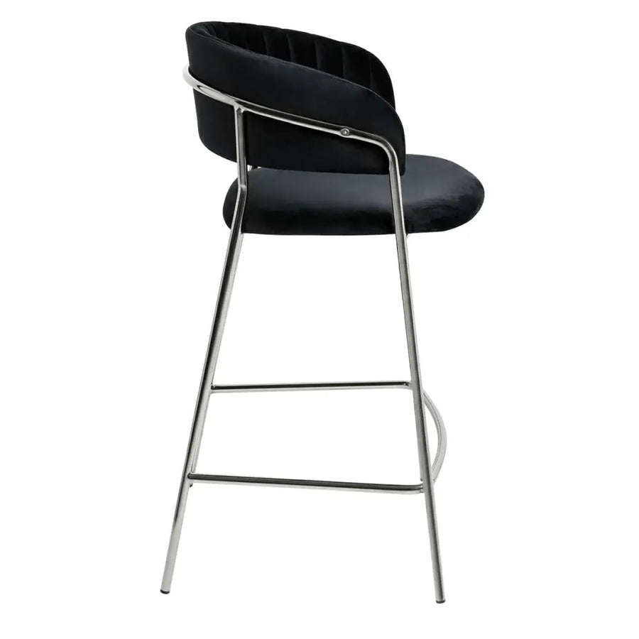 Barstol - MARGO 65, svart/krom - produktbild av [MGO] Import King Home från King Home | Arvande