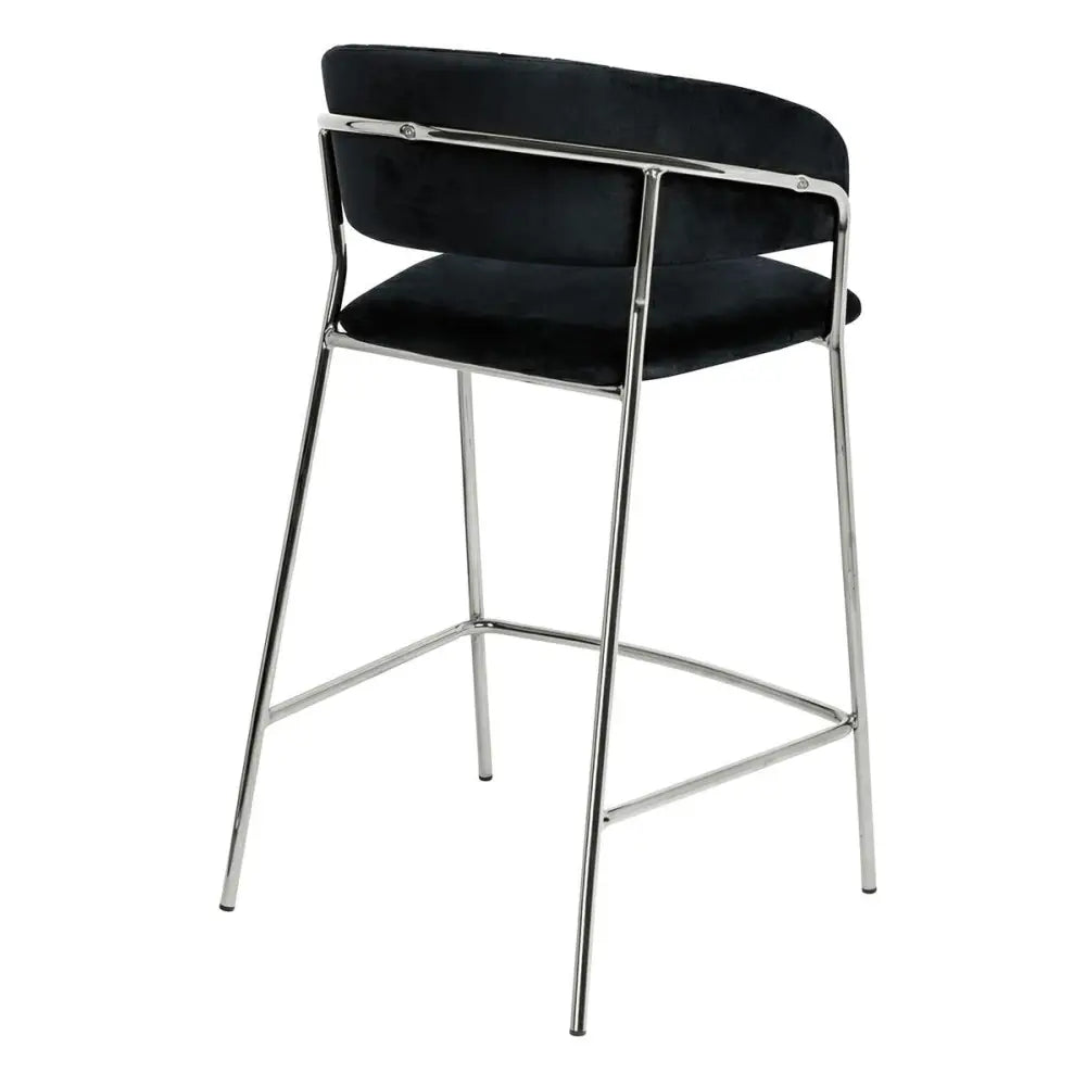 Barstol - MARGO 65, svart/krom - produktbild av [MGO] Import King Home från King Home | Arvande