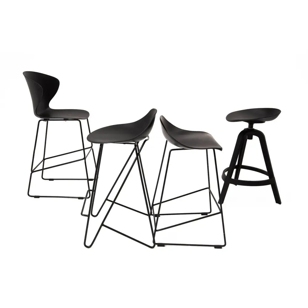 Barstol - MIRA, svart - produktbild av [MGO] Import King Home från King Home | Arvande