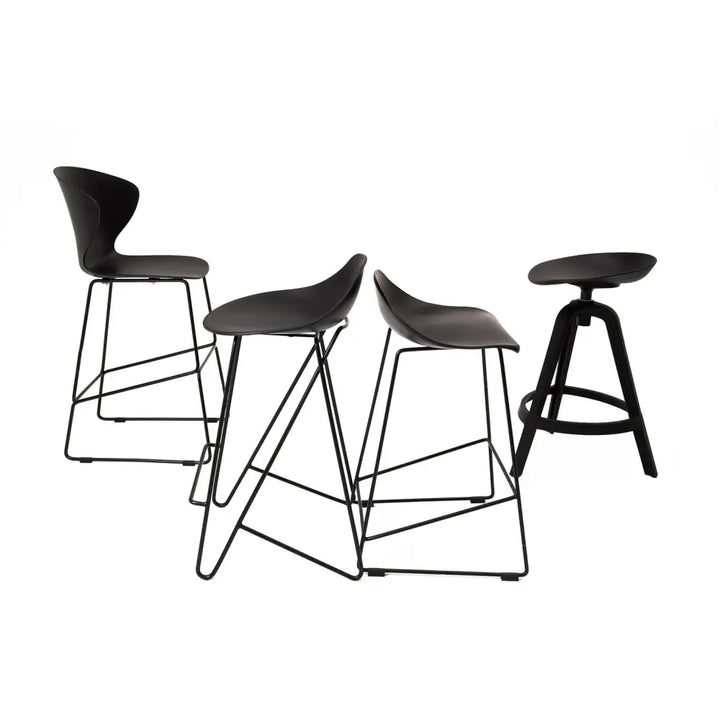 Barstol - MIRA, svart - produktbild av [MGO] Import King Home från King Home | Arvande