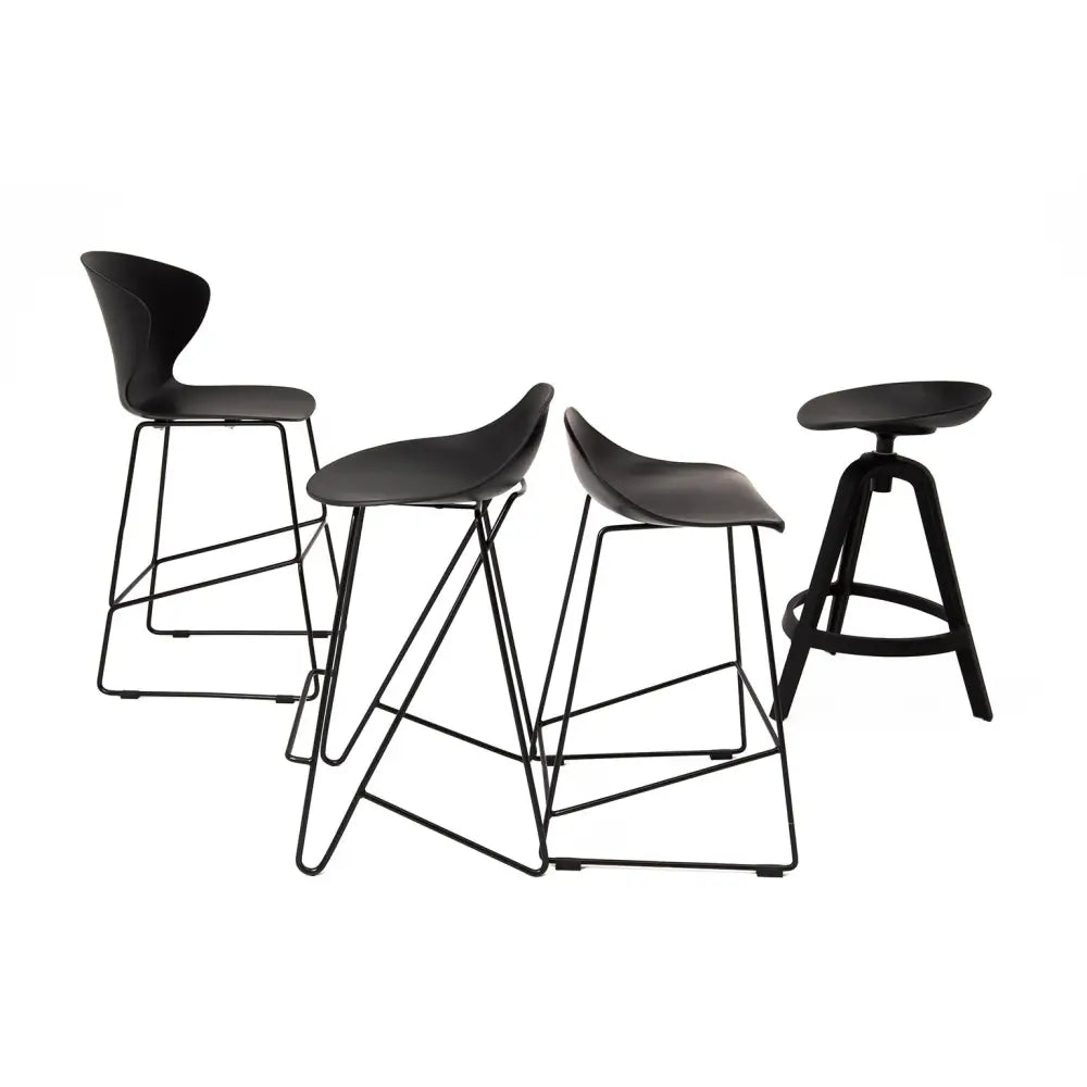 Barstol - ROLF 76, svart - produktbild av [MGO] Import King Home från King Home | Arvande