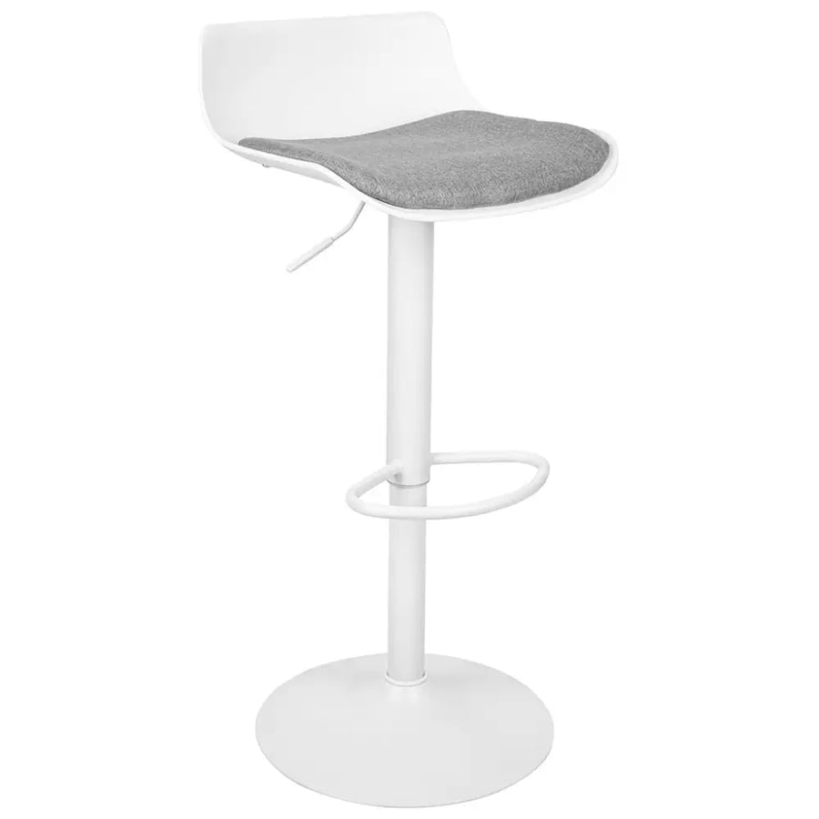 Barstol - SNAP BAR TAP, vit med dyna - produktbild av [MGO] Import King Home från King Home | Arvande