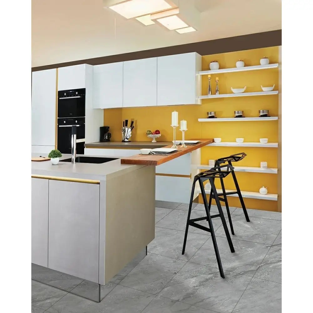 Barstol - SPLIT PREMIUM, svart - produktbild av [MGO] Import King Home från King Home | Arvande