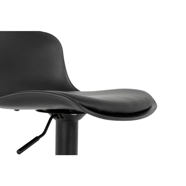 Barstol - STOR TAP, svart med dyna - produktbild av [MGO] Import King Home från King Home | Arvande
