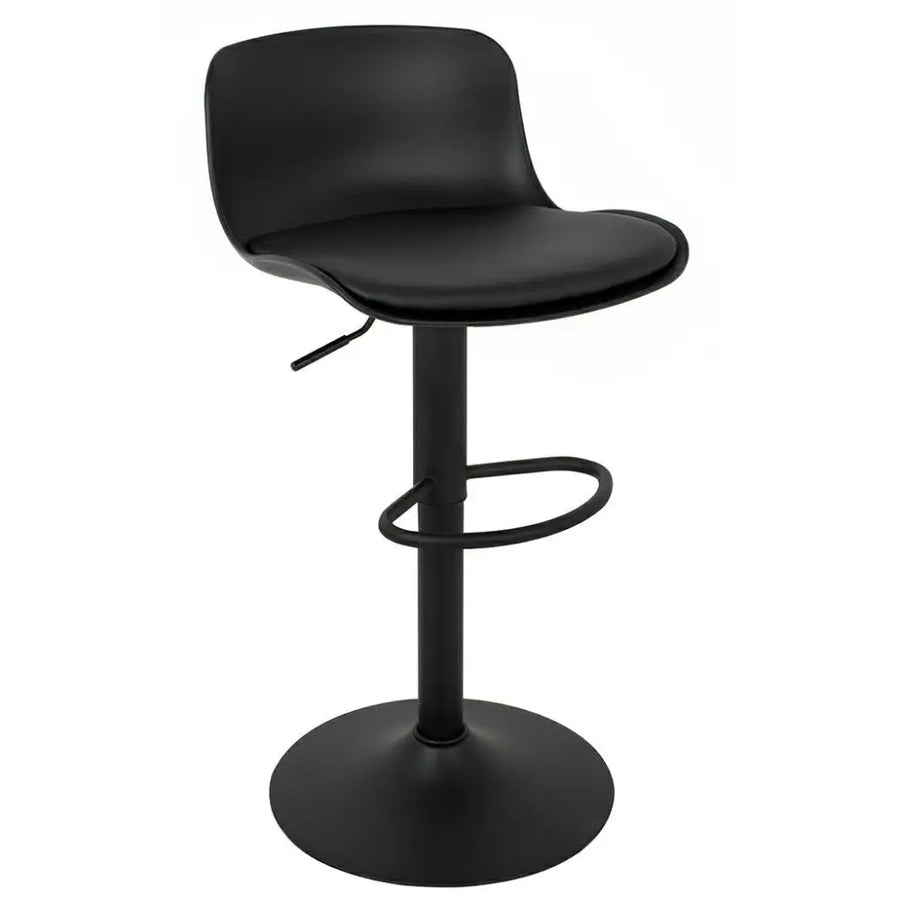 Barstol - STOR TAP, svart med dyna - produktbild av [MGO] Import King Home från King Home | Arvande