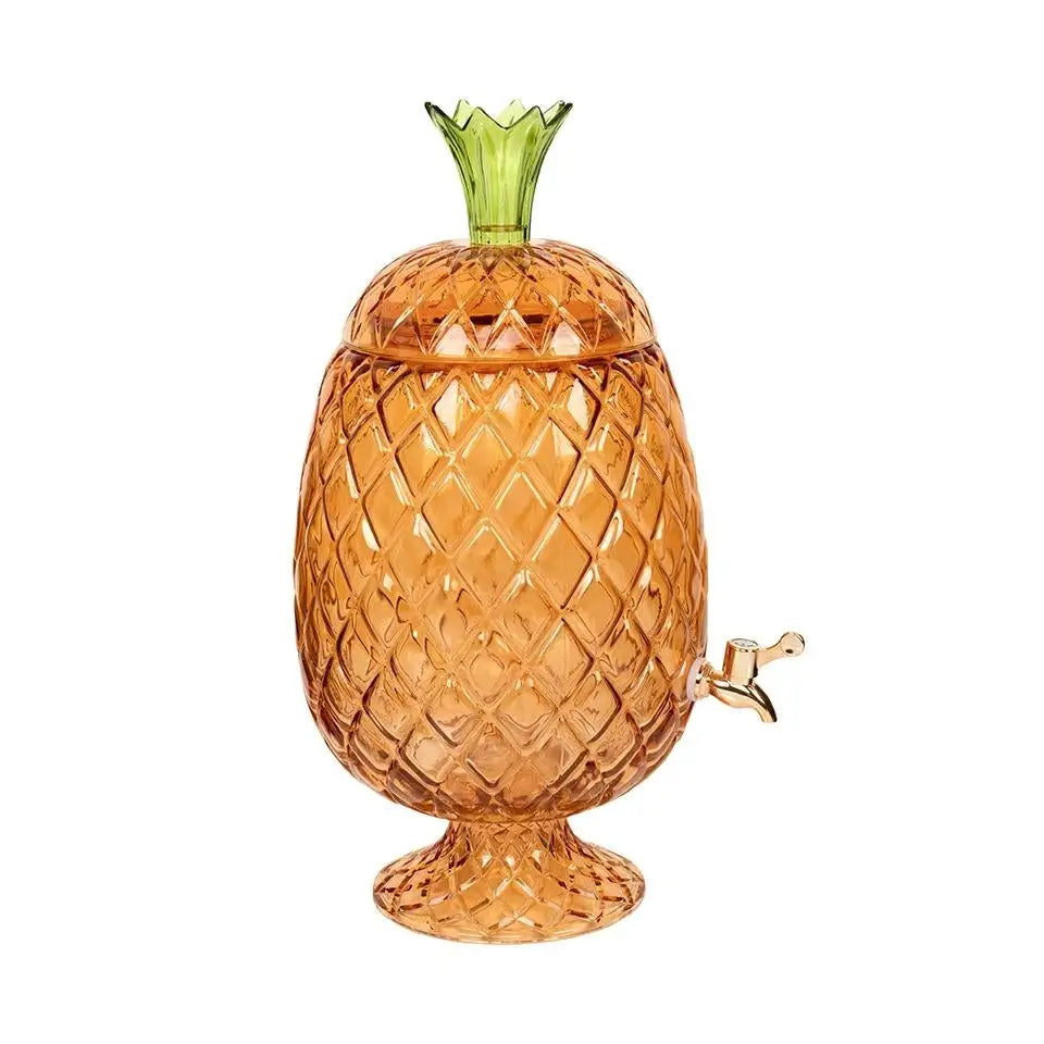 Behållare KARE DESIGN - PINEAPPLE, bärnstensfärgad – produktbild av Dekoration från Kare Design | Arvande