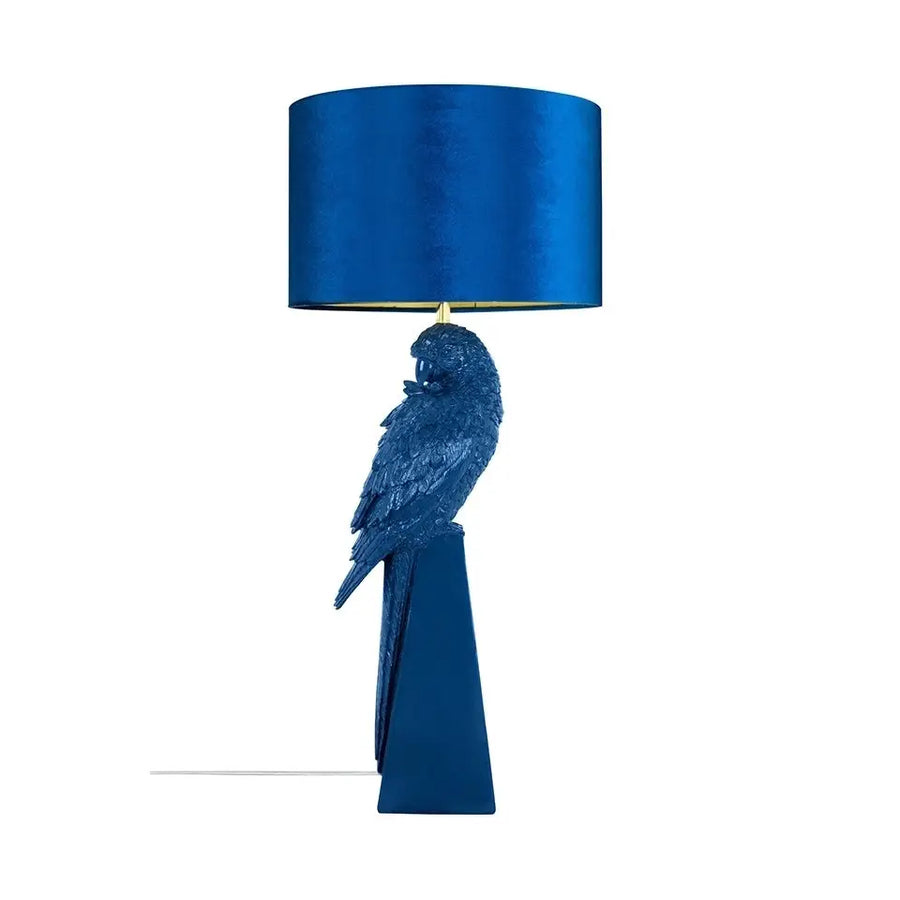 Bordslampa KARE DESIGN - PARROT, blå, 84 cm - produktbild av Bordslampor från Kare Design | Arvande