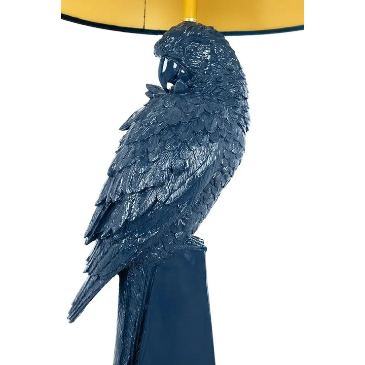 Bordslampa KARE DESIGN - PARROT, blå, 84 cm - produktbild av Bordslampor från Kare Design | Arvande
