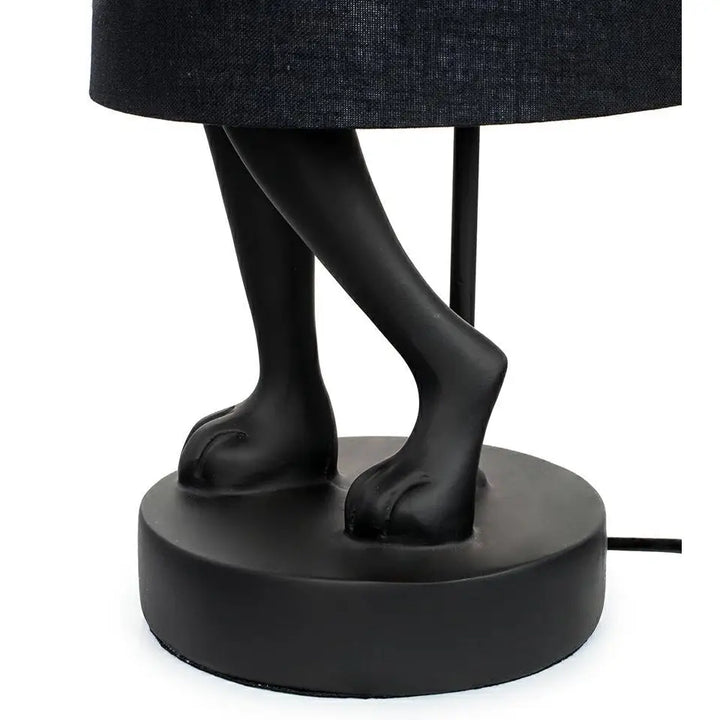 Bordslampa KARE DESIGN - RABBIT, svart, 68 cm - produktbild av Bordslampor från Kare Design | Arvande