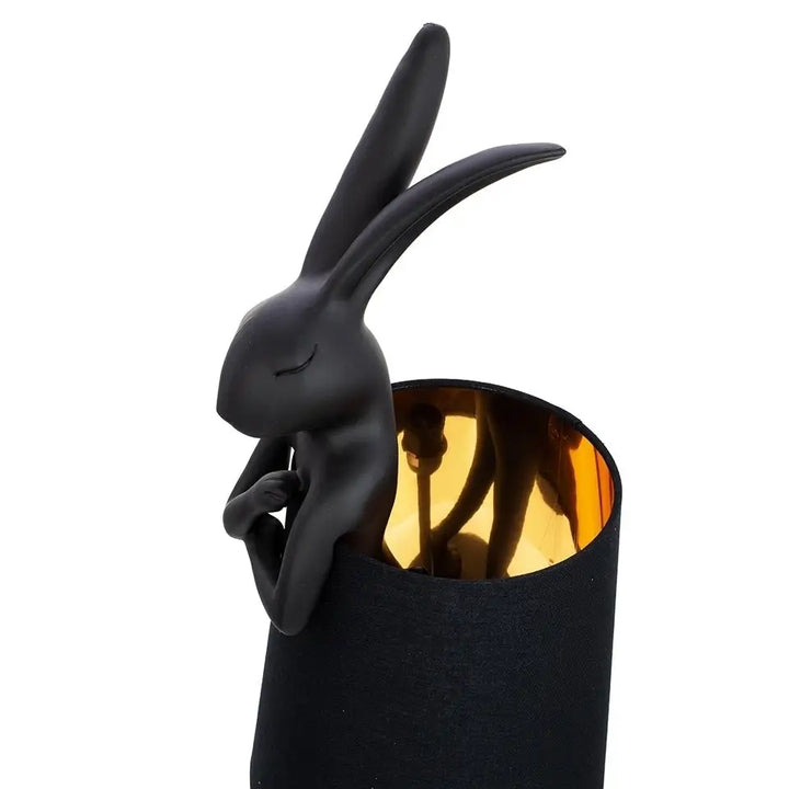 Bordslampa KARE DESIGN - RABBIT, svart, 68 cm - produktbild av Bordslampor från Kare Design | Arvande
