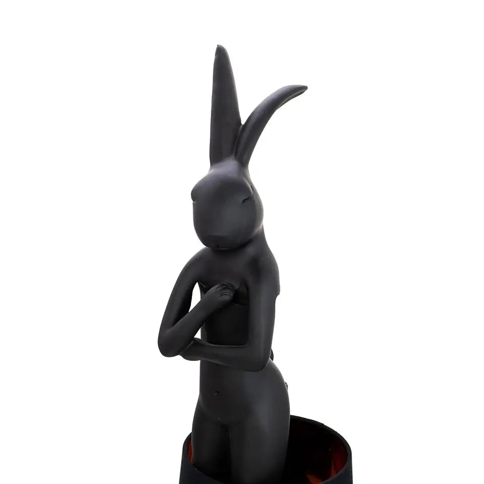 Bordslampa KARE DESIGN - RABBIT, svart, 68 cm - produktbild av Bordslampor från Kare Design | Arvande