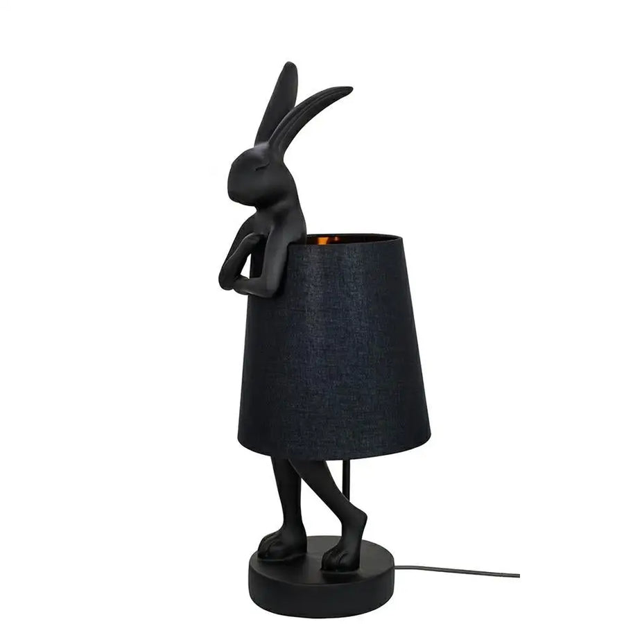 Bordslampa KARE DESIGN - RABBIT, svart, 68 cm - produktbild av Bordslampor från Kare Design | Arvande
