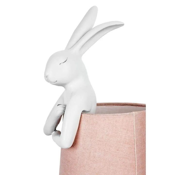 Bordslampa KARE DESIGN - RABBIT, vit/rosa, 50 cm - produktbild av Bordslampor från Kare Design | Arvande