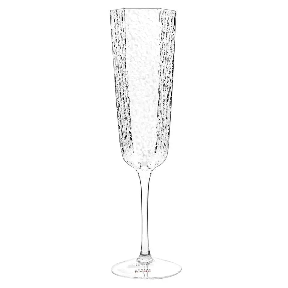 Champagneglas KARE DESIGN - CASCATA transparent, 250ml - produktbild av Inredning från Kare Design | Arvande
