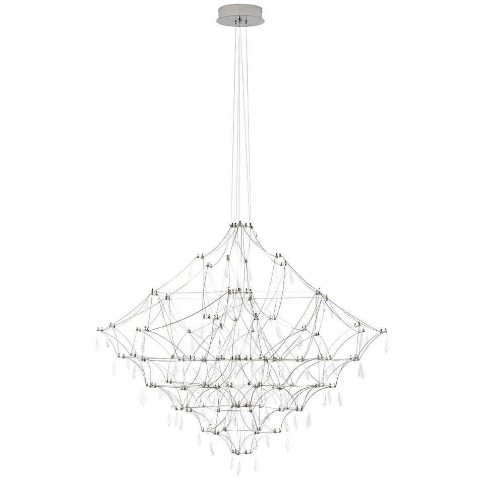 CONSTELATION 77 taklampa - LED, borstat stål - produktbild av Nyheter ej översatt från King Home | Arvande