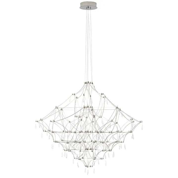 CONSTELATION 77 taklampa - LED, borstat stål - produktbild av Nyheter ej översatt från King Home | Arvande