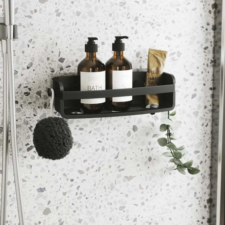 Duschhylla UMBRA - ADHESIVE, svart - produktbild av Organizers & papperskorgar från Umbra | Arvande