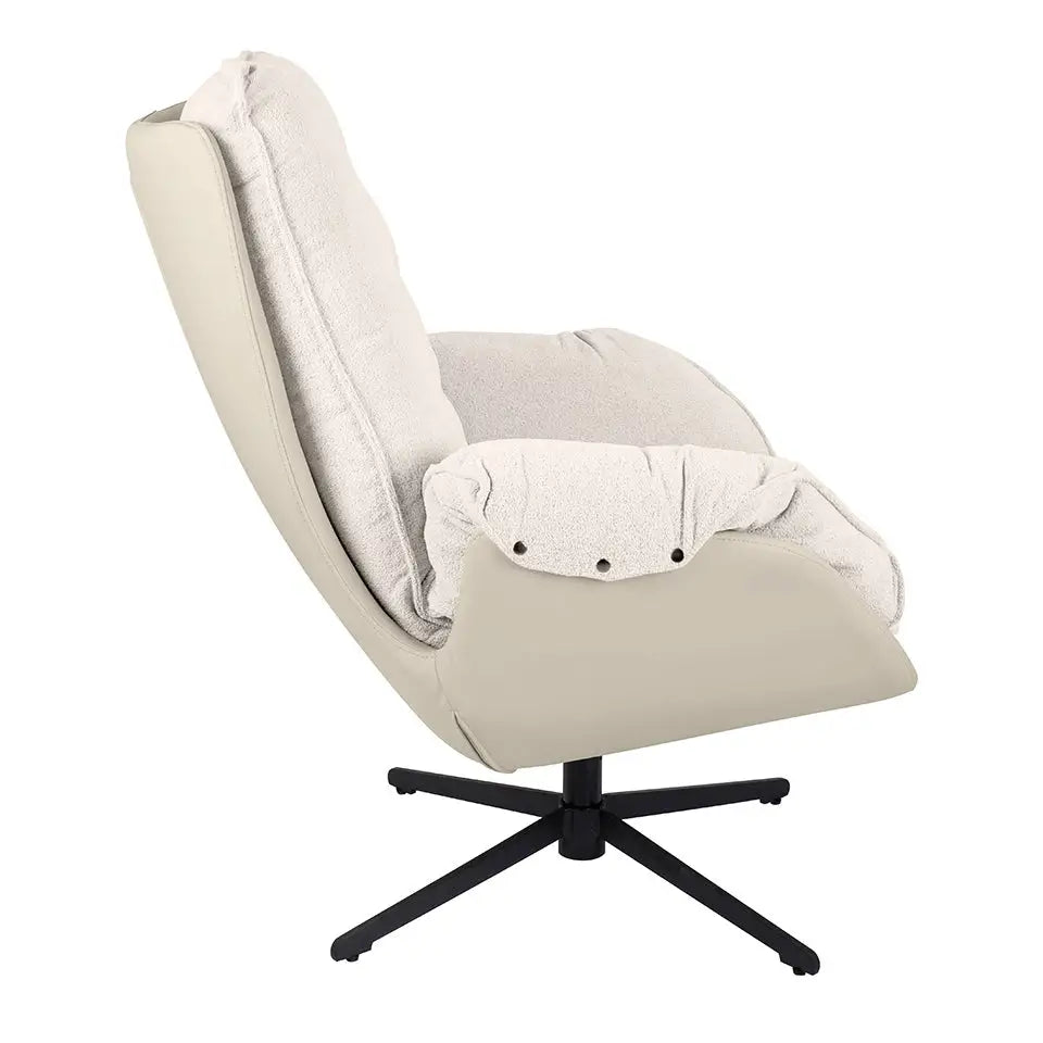 Fåtölj - CARINO, beige - produktbild av [MGO] Import King Home från King Home | Arvande