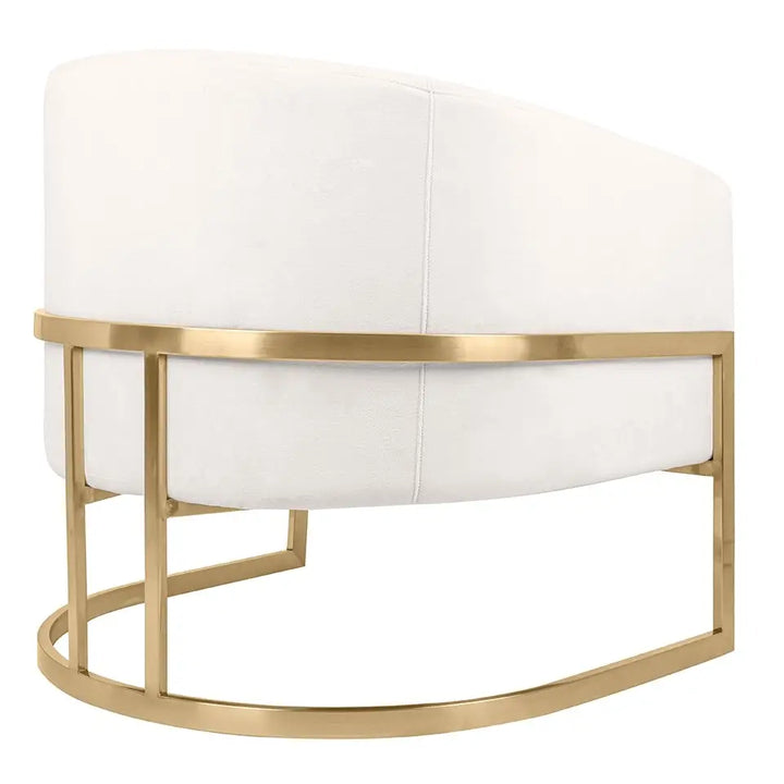 Fåtölj - CASSIA VELVET, beige - produktbild av [MGO] Import King Home från King Home | Arvande